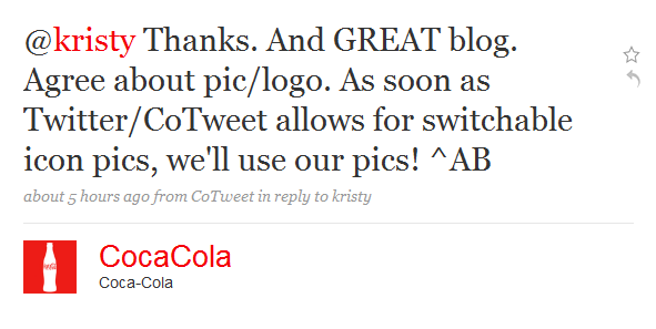 cokelikesmyblog @CocaCola Likes My Blog #warmfuzzies